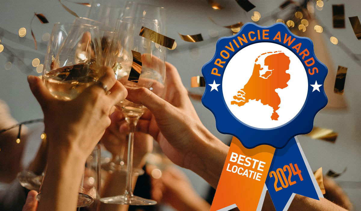 De beste meetinglocaties en eventlocaties per provincie in nederland op basis van gastervaringen over 2023 zijn bekend: MeetingReview provincie awards 2024