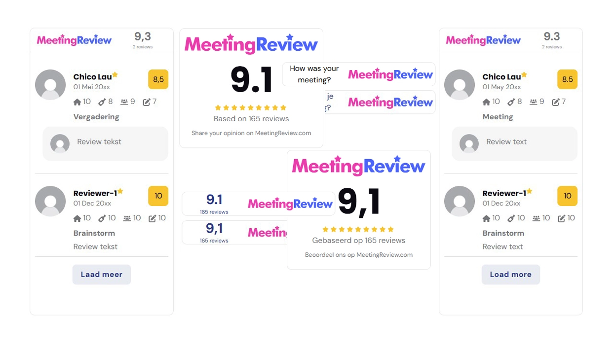 MeetingReview widgets