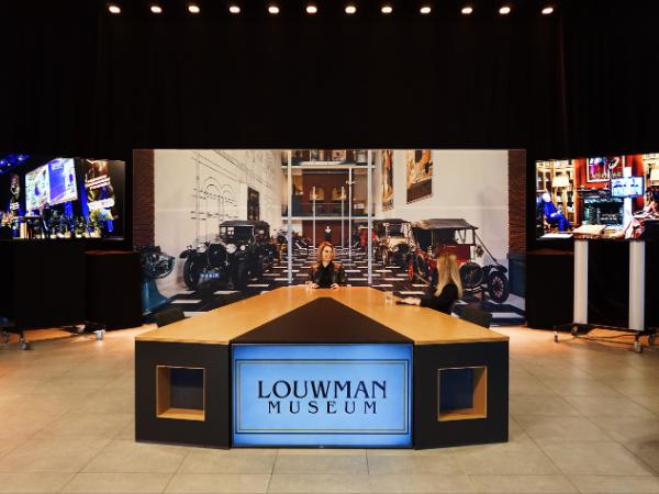 Afbeelding 10 van Louwman Museum gevestigd in de plaats Den Haag in de provincie Zuid-Holland geeft inzicht in de mogelijkheden van de vergaderlocatie.